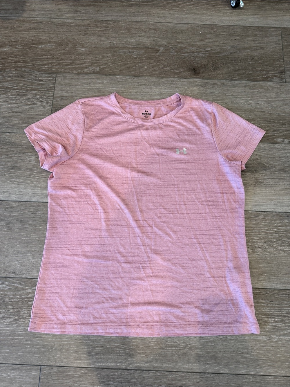 Under Armour Pink Womens Short Sleeve Performance Tee